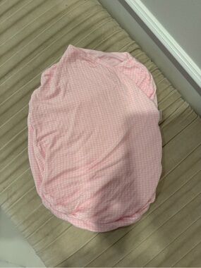 Mama Coco Cocoon Swaddle Pink Gingham Newborn Baby Swaddle NWOT